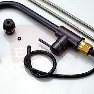 Econokit One N Paquete Tarja fregadero llave negra cocina contra y céspol - Imagen 8