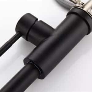 MBF025N LLAVE MONOMANDO NEGRO DE COCINA REGADERA EXTRAIBLE - Imagen 5