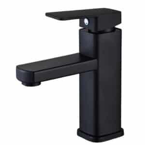 GRIFO PARA BAÑO BAJO NEGRO MZA031N