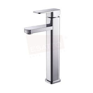 Econokit Drop C Paquete lavabo ovalín vidrio cristal con llave cuadrada y desagües - Imagen 4