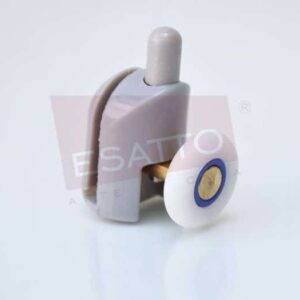 Set de carretillas rodamientos gomas topes tornillos botones para cancel 2 puertas HE-002 - Imagen 4