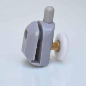 Set de carretillas rodamientos gomas topes tornillos para cancel 2 puertas HE-001 - Imagen 6