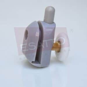 Set de carretillas rodamientos gomas topes tornillos botones para cancel 2 puertas HE-002 - Imagen 5