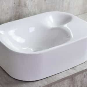 LAVABO CERÁMICO SOBREPONER OC-079