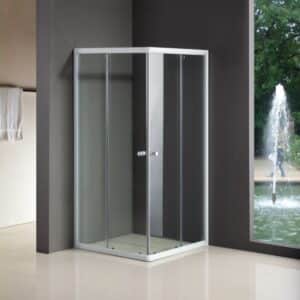 Cancel para baño cuadrado sin base 100 x 100 x 185 CA-011B