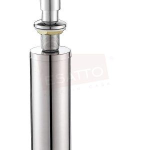 Despachador dispensador jabón para cocina tarja fregadero acero cromo DI-015