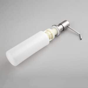 Despachador dispensador jabón para cocina tarja fregadero acero inox DI-016