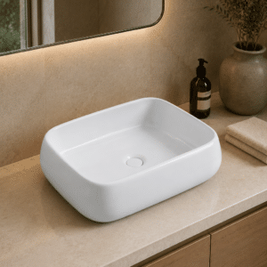 LAVABO CERÁMICO SOBREPONER OC-028