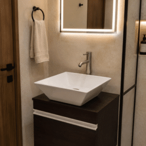 MUEBLE PARA BAÑO MODERNO DBTA MAYA SATIN