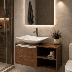 MUEBLE PARA BAÑO MODERNO DDTC STELLA SATIN - Imagen 3