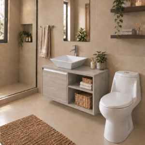 Paquete Mueble DDUC y Sanitario WC-001 Espejo gratis - Imagen 2