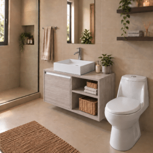 Paquete Mueble DDUC y Sanitario WC-001 Espejo gratis - Imagen 3