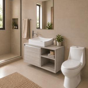 Paquete Mueble DDUC y Sanitario WC-001 Espejo gratis - Imagen 1