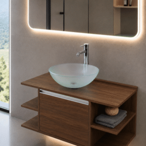 MUEBLE PARA BAÑO MODERNO DETC DROP SATIN - Imagen 4