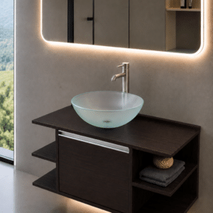 MUEBLE PARA BAÑO MODERNO DETC DROP SATIN 2 - Imagen 1
