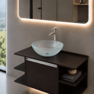 MUEBLE PARA BAÑO MODERNO DETC DROP SATIN 2 - Imagen 1