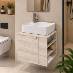 MUEBLE PARA BAÑO MODERNO DTUA ALFA SATIN PLUS