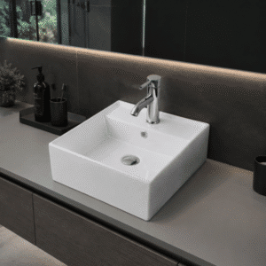 Econokit Arial paquete lavabo con llave monomando y desagües