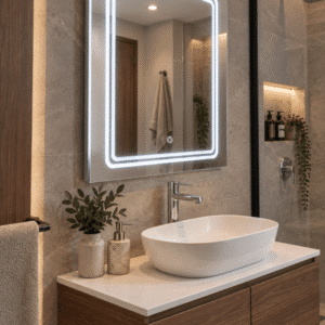 Espejo led touch 80 x 60 cms EL8060D