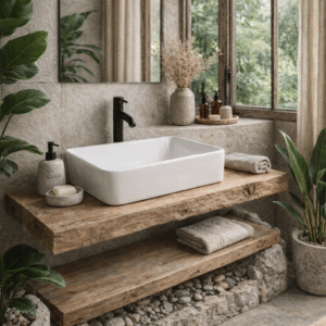 Econokit Borde N Paquete Lavabo llave negra - Imagen 1