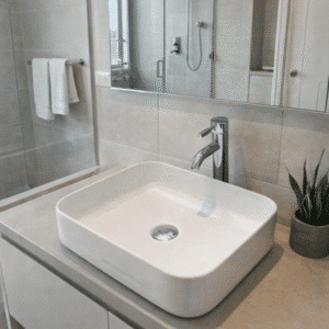 Econokit Burk Paquete Lavabo llave monomando y desagües - Imagen 1