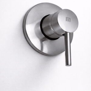 Monomando regadera acero inoxidable satin Reggio 04040 - Imagen 1