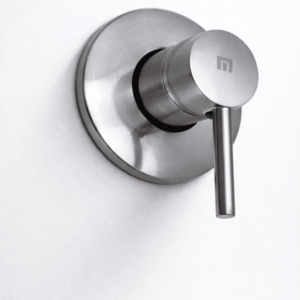 Monomando regadera acero inoxidable satin Reggio 04040