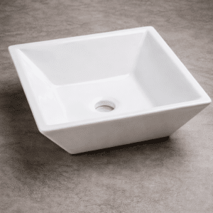 Econokit Maya NC Paquete Lavabo + Llave negra cuadrada + Desagües - Imagen 3