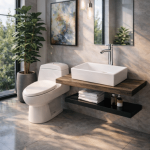 Paquete Sanitario WC-002 y lavabo OC-037 Platz Llave gratis