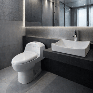Paquete Sanitario WC-002 y lavabo OC-025 Vela Llave gratis - Imagen 1