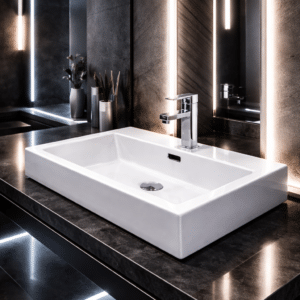 Econokit Glam C Paquete Lavabo llave contra cespol - Imagen 3