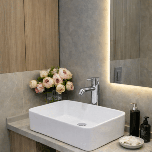 Econokit Borde Mini Paquete Lavabo grifo contra y céspol - Imagen 1
