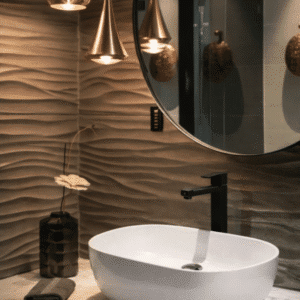 Econokit Kent NC Paquete Lavabo llave negra cuadrada + desagües - Imagen 1