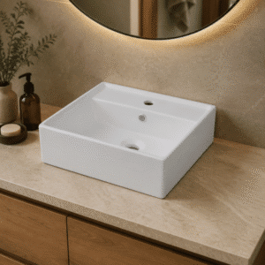 LAVABO CERÁMICO SOBREPONER OC-010