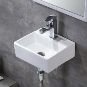 Econokit Luft C Paquete Lavabo llave cuadrada y desagües - Imagen 1