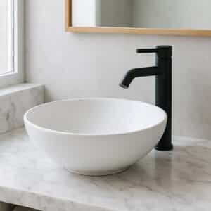 Econokit Klein N Paquete Lavabo llave negra y desagües - Imagen 2
