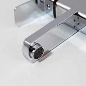 Econokit Borde C Paquete Lavabo grifo cromo cuadrado contra y céspol - Imagen 8