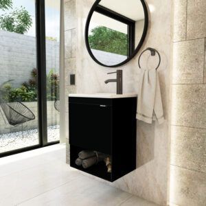 Mueble moderno para baño Bleu N listo para instalar - Imagen 4