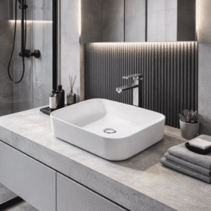 Econokit Burk C Paquete Lavabo llave monomando y desagües
