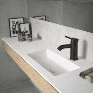 Econokit Fidem N paquete lavabo llave negra y desagües - Imagen 6