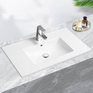 Econokit Filo Grand C Paquete Lavabo llave cuadrada y desagües - Imagen 1