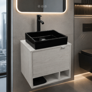MUEBLE PARA BAÑO MODERNO DCUA PLEK N Listo para instalar - Imagen 1