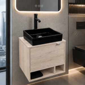MUEBLE PARA BAÑO MODERNO DCUA PLEK N Listo para instalar