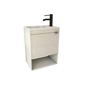 Mueble moderno para baño Bleu N listo para instalar - Imagen 8