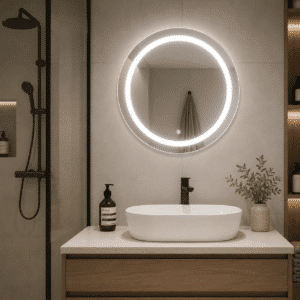 Espejo led touch redondo 60 cms diámetro W-6610 - Imagen 4