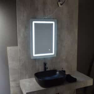 Espejo led touch 50 x 70 cms vertical y horizontal W-5714 - Imagen 4