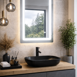 Espejo led touch 50 x 70 cms vertical y horizontal W-5714 - Imagen 3