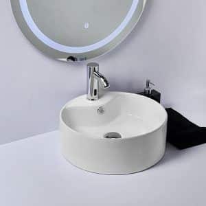 Econokit Rondo Z paquete lavabo con llave sensor, contra y céspol