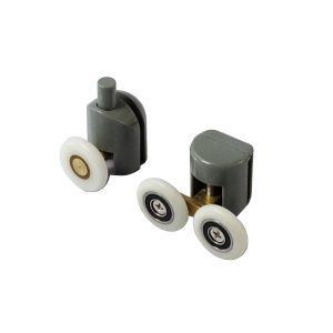 Set de 2 carretillas rodamientos dobles y sencillos para cancel HE-012