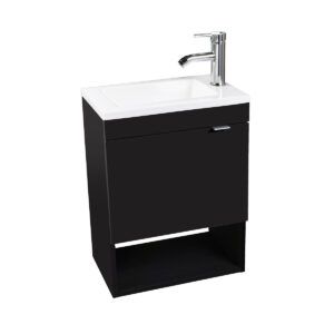 Mueble moderno para baño Bleu listo para instalar - Imagen 10
